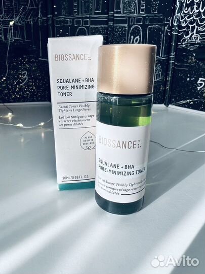 Biossance Тонер Squalane+BHA Pore-Minimizing