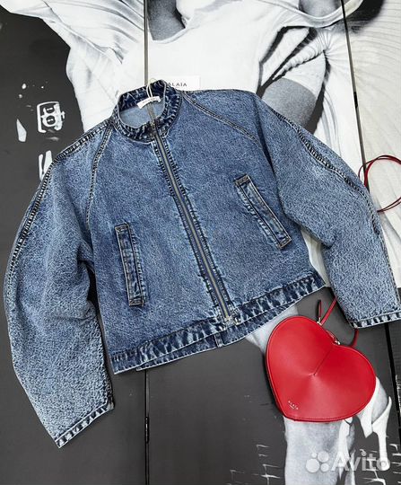 Джинсовая куртка Alaia