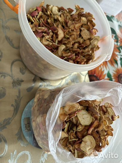 Сушеные яблоки