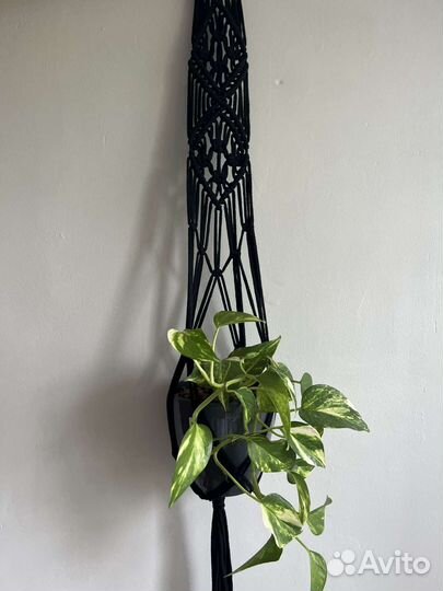 Макраме подвес для кашпо