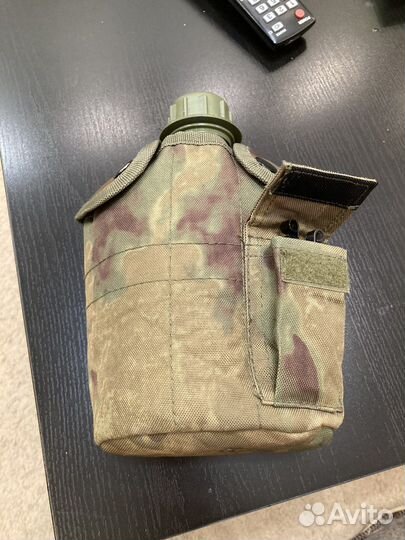 Фляга армейская пластиковая