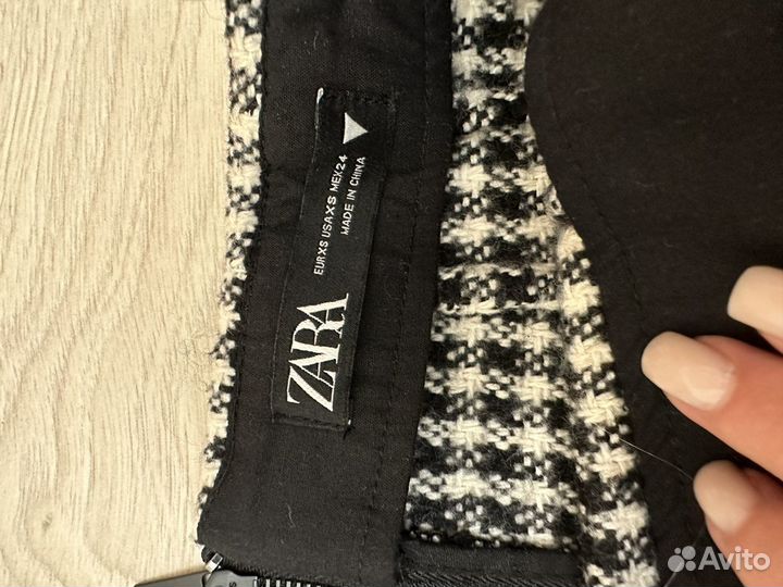 Твидовая юбка zara