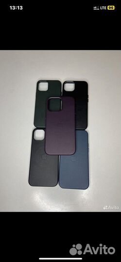 Чехол на iPhone 12-12 про magsafe/leather case