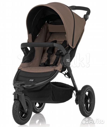 Коляска Britax b-motion 3+ спальный блок +адаптеры