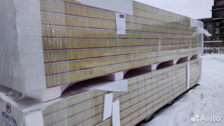 Сэндвич-панели (мин.вата)