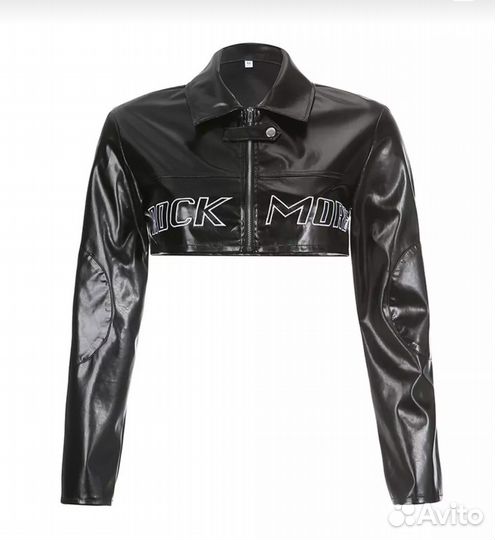 Кроп топ с длинным рукавом