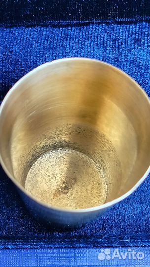 Стопка серебряная платиноприбор