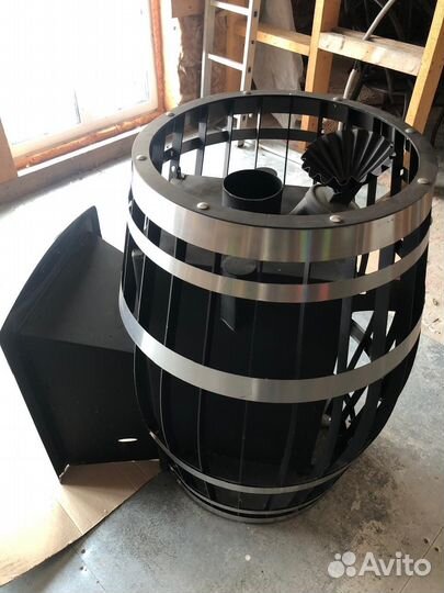 Печь банная каменка