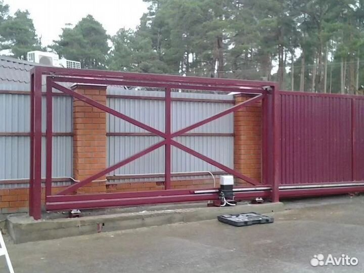 Откатные ворота на заказ