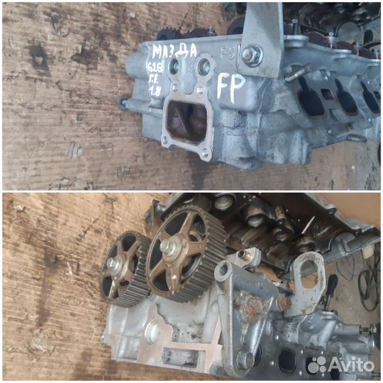 Головка блока цилиндров Мазда 626 ге