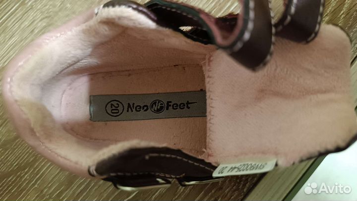 Ботинки демисезонные для девочки20 размер