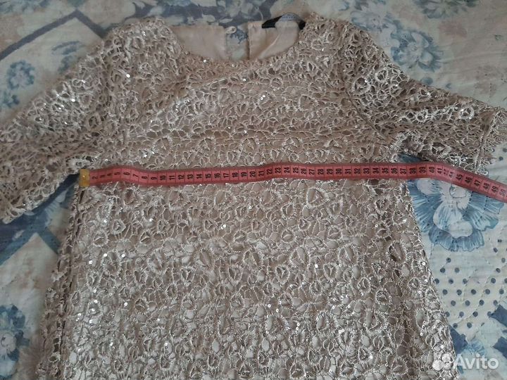 Платье с пайетками