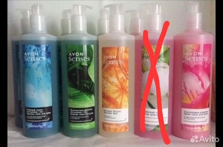 Гель, шампунь-гель для душа 720 мл эйвон