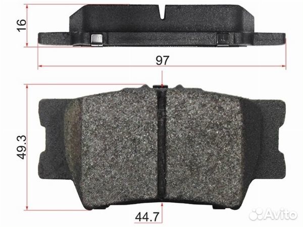 Колодки тормозные