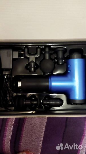 Массажный ударный пистолет, новый