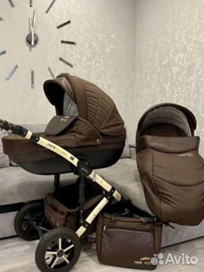 Коляска 2 в 1 verdi pepe eco plus