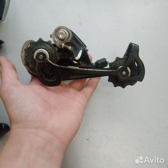 Задний переключатель shimano deore 8 скоростей