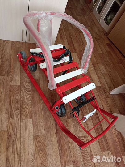 Санки на колесах