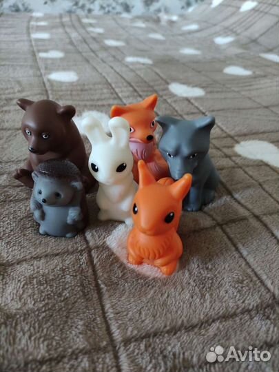 Игрушки фигурки животных