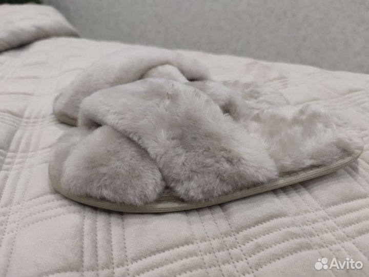 Тапочки меховые