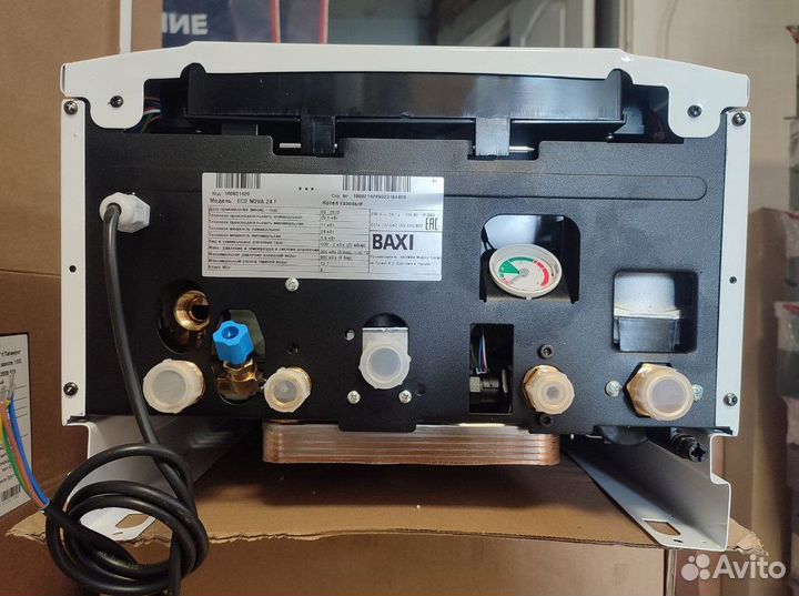 Газовый котел Baxi eco nova 24f настенный