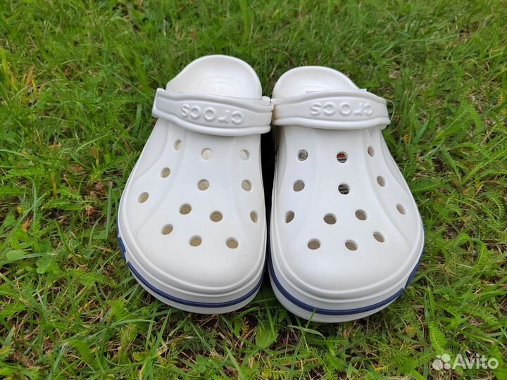 Crocs крокс белые м8
