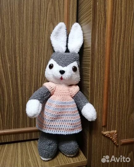 Мягкая игрушка заяц