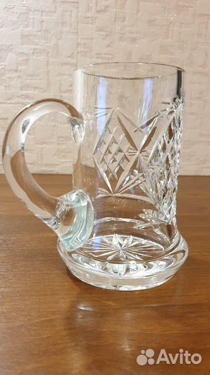 Пивная кружка хрусталь