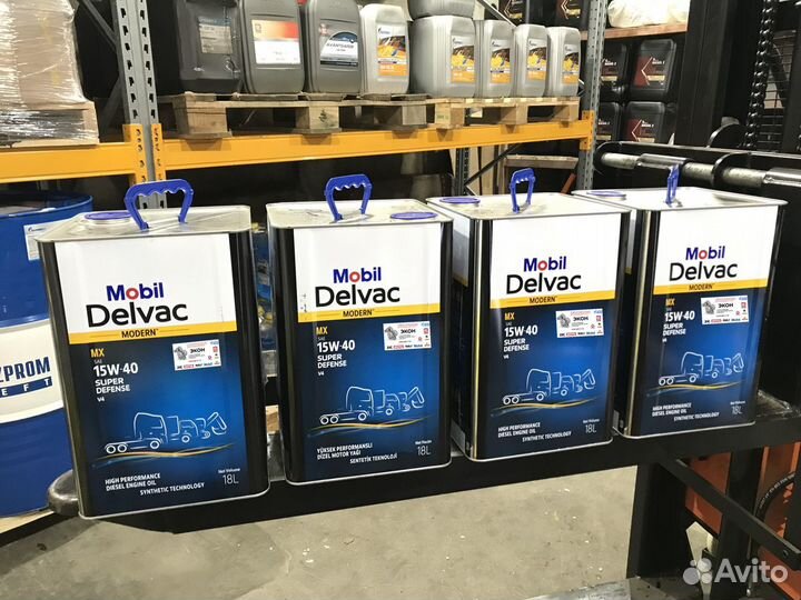 Mobil Delvac Modern 15W-40 Super Defense V4, 18 л