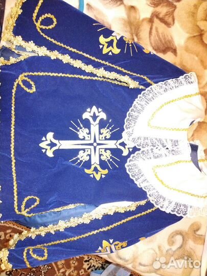 Костюм Мушкетера Короля синий