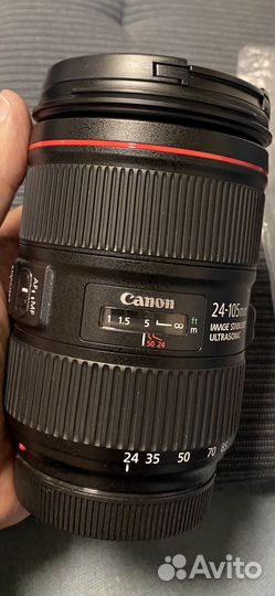 Объектив canon EF - 24-105 f 4 L - ii