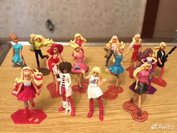 Коллекция киндеров барби,винкс,принцессы Диснея