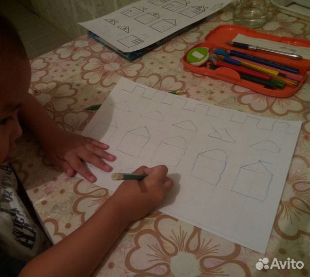 Подготовка к школе, занятия с детьми 4-8 лет