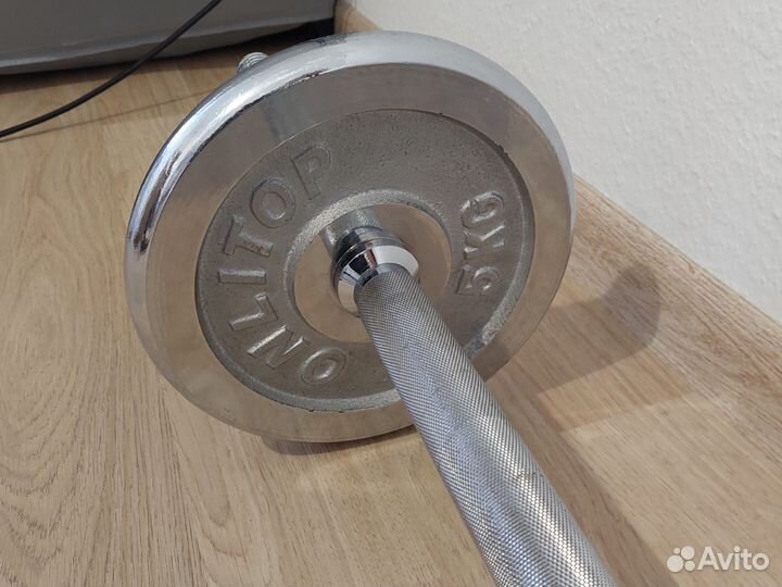 Штанга с блинами 20 кг/180 см