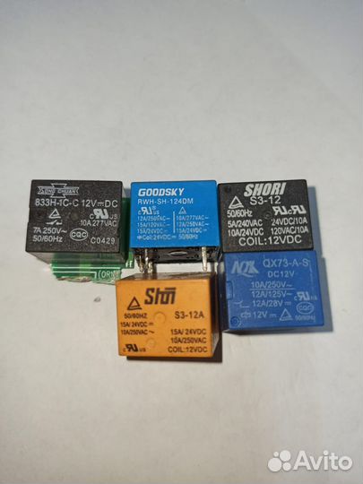 Реле импортные разные