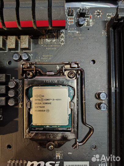 Процессор I5-4690k,мат плата MSI Z97 Gaming 3