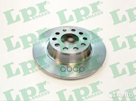 Диск тормозной audi A3/skoda octavia/yeti/VW GO