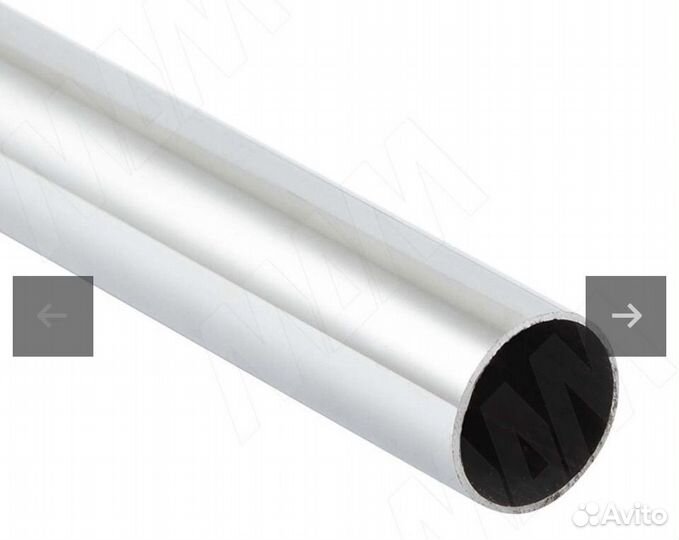 Труба (штанга) рейлер металлическая новая