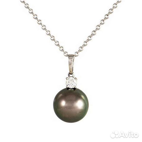 Подвеска с жемчужиной 12,5 мм