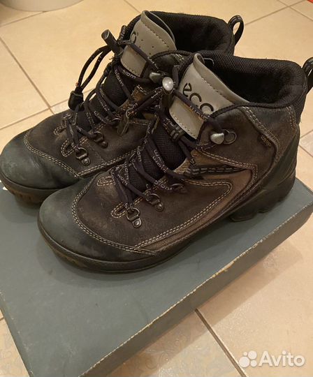 Ботинки Ecco 36 раз., нубук