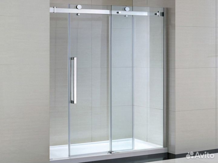 Стеклянные ограждения для душа