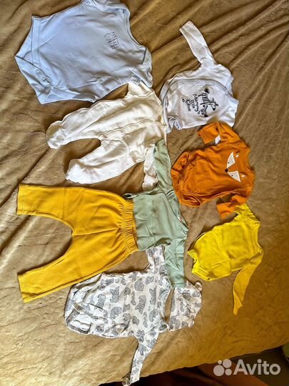 Детские вещи на мальчика 56-62