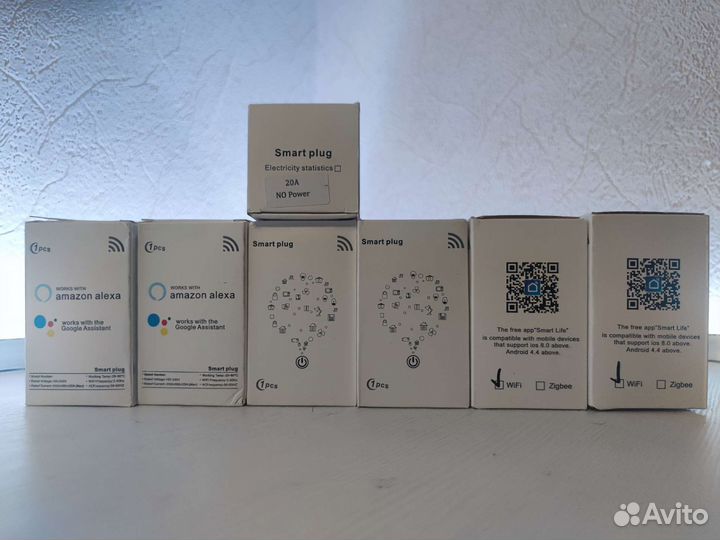 Умная розетка wifi 20a Tuya Aubess