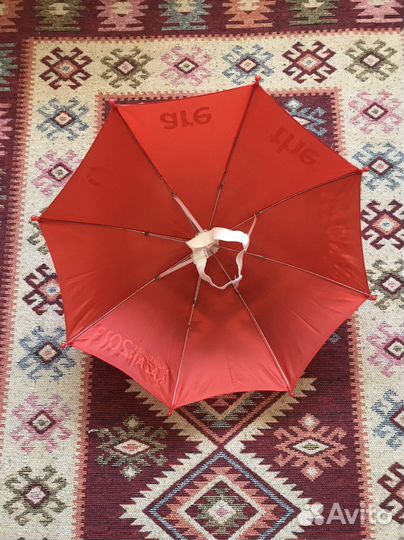 Зонт шляпа на голову