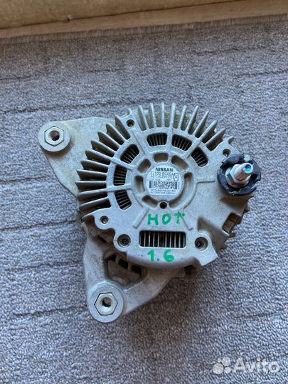 Генератор Nisan Noyt E 11 1.6 двс