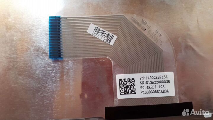 Новая клавиатура для ноутбука SVE1511 белая