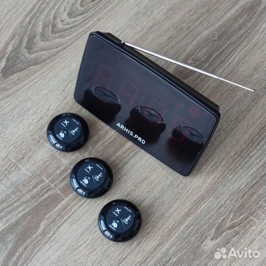 Влагозащищенная кнопка вызова персонала и табло