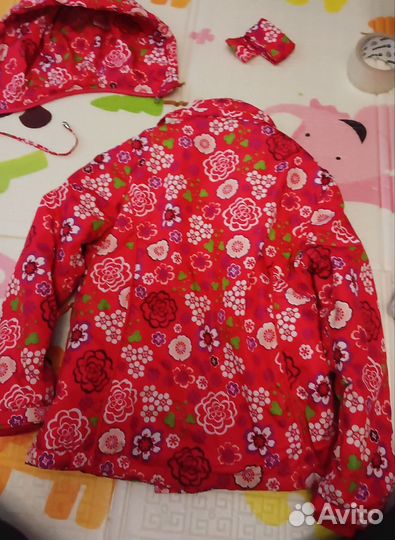 Куртка на девочку весенняя 122 размер