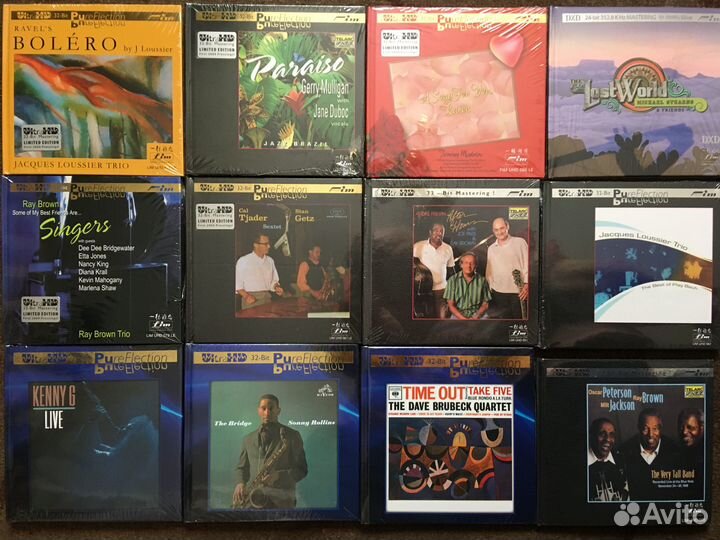 Gold (золотые диски) CD, xrcd, Ultra HD CD, DXD CD