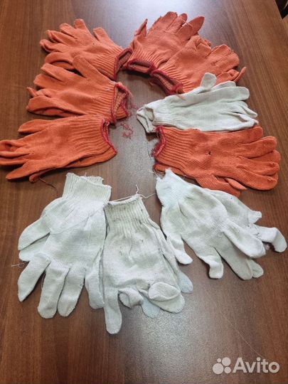 Перчатки хб третий сорт